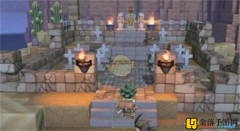 《勇者斗恶龙：建造者2》欧卡穆尔岛地上西北部谜题解法分享